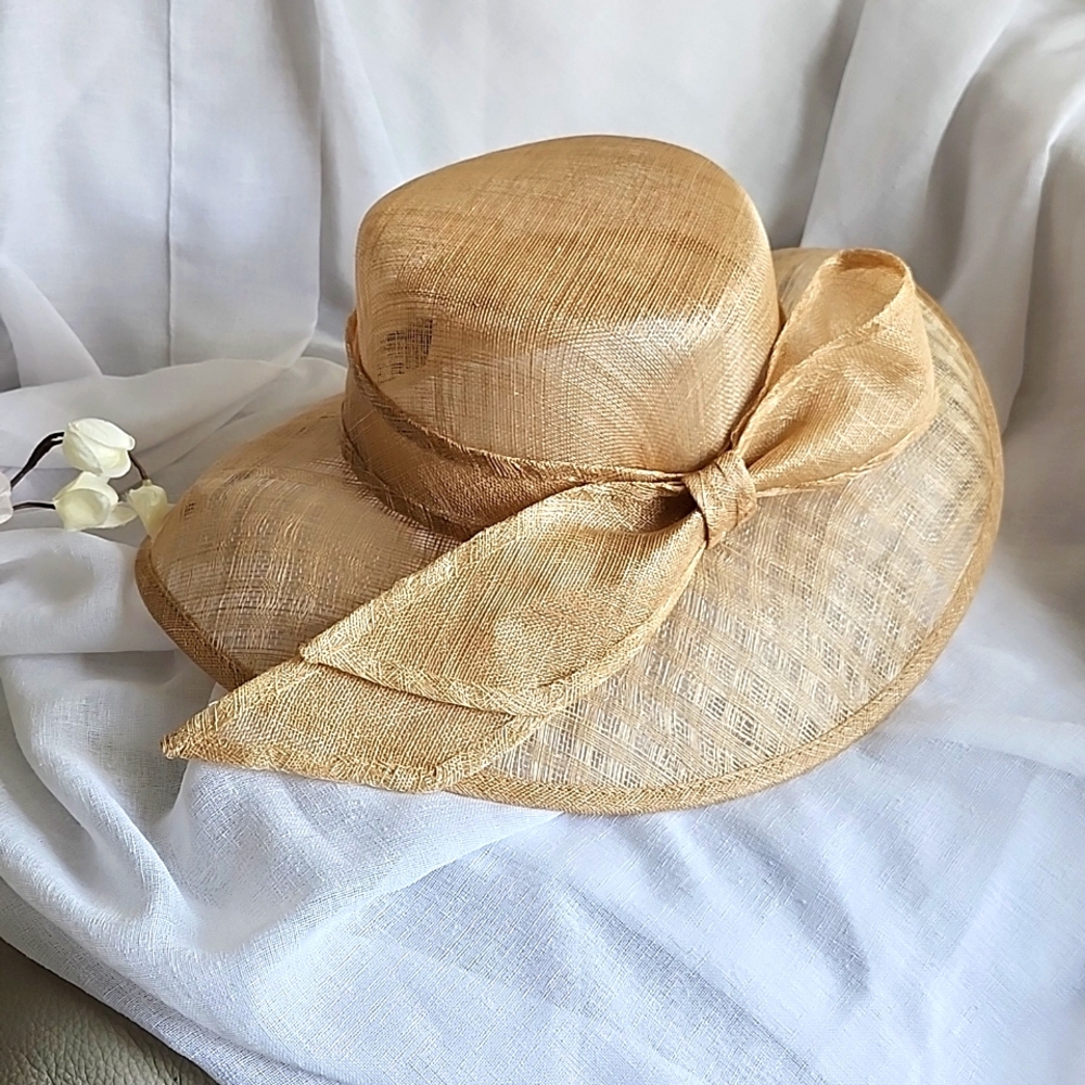 Patricia Underwood, 'So Patricia' Like New Formal Straw Hat, Large $75